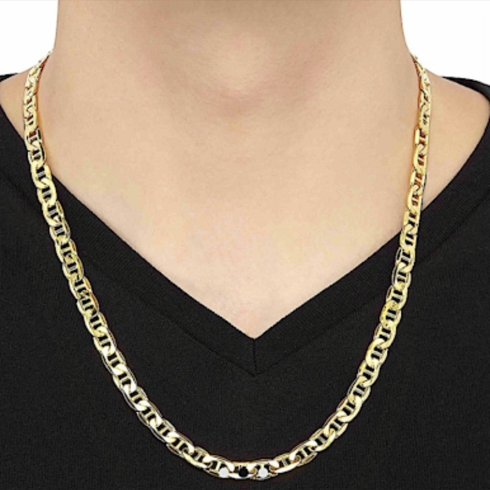 18K GOLD PLATED MARINER UNISEX NECKLACE
